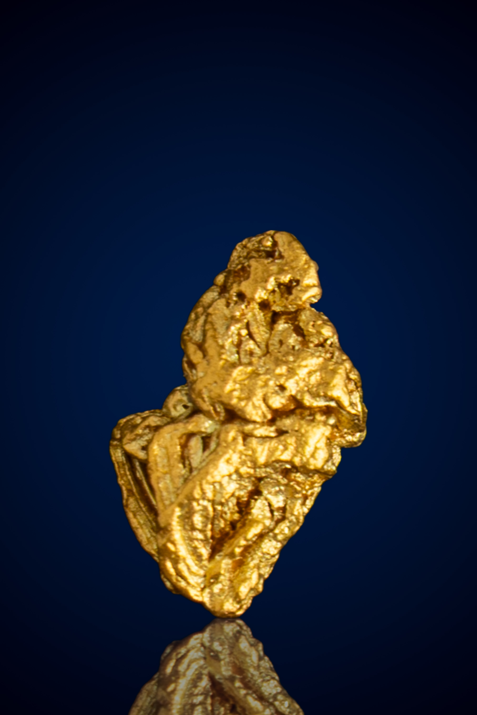 Dazzling, Faceted Natural Gold Nugget - Georgetown, Australia - 1.68 grams (image for) Dazzling, Faceted Natural Gold Nugget - Georgetown, Australia - 1.68 grams